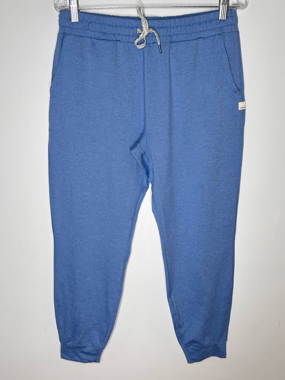 Vuori Performance Joggers Heather Blue Sweatpants Sz M